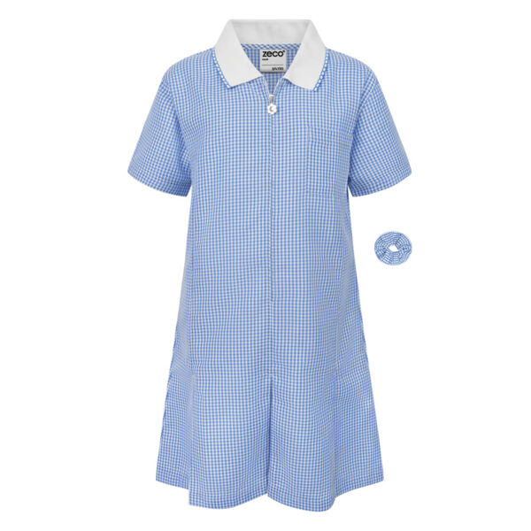 Zeco Summer Dress Sky Blue Thumbnail